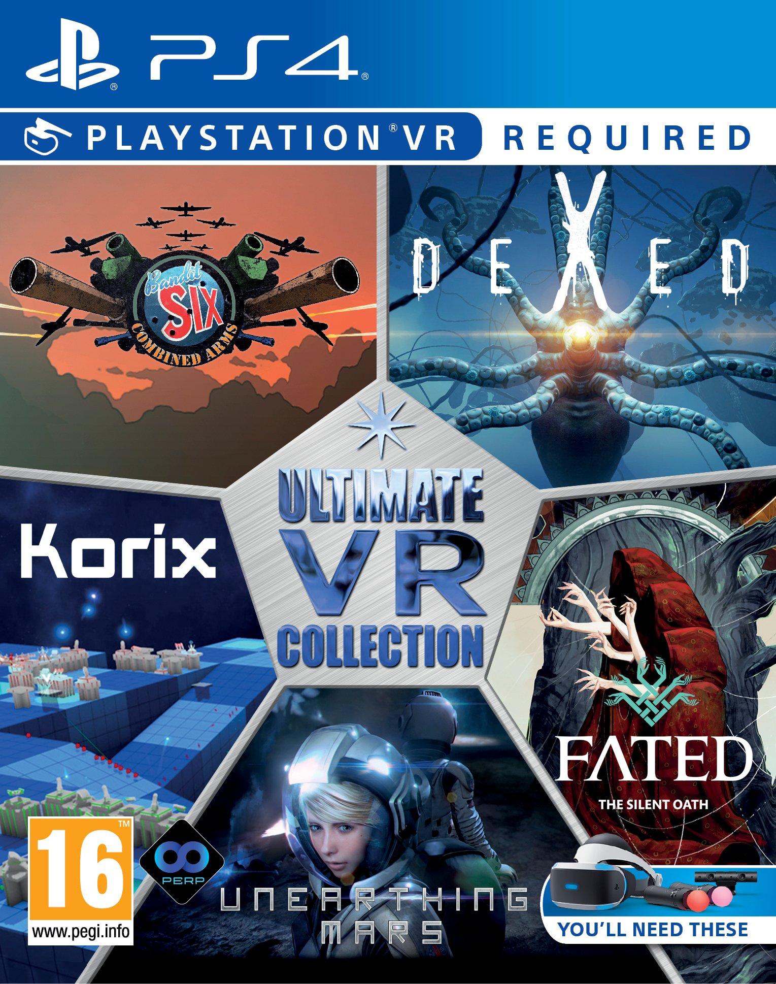 VR Game Collection - 5 Top PSVR/PS4 Games on One Disc from UK
