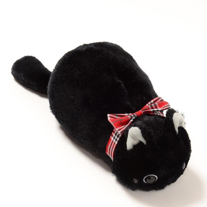 Japan Dozing Kitten Plush Pencil Case and Storage Bag