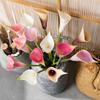 INS Style PU Calla Lily Simulation Flower for Home and Wedding Decor - MW01512