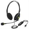 Noise Cancelling Wired Headset Physical Noise Reduction Noise Cancelling Headphones  for Phone PC