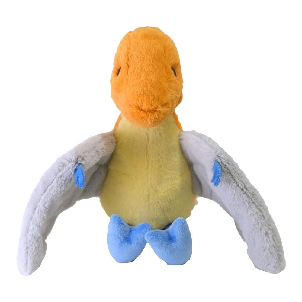 Sun Lemon Fluffies Rainbow Pteranodon Plush Toy M 34x23x23cm Colorful Cute Dinosaur Soft Stuffed Animal