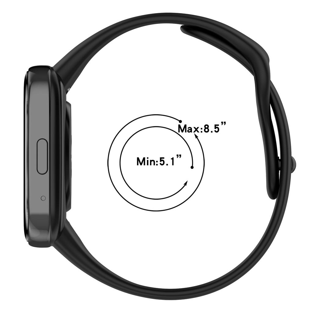 Soft Silicone Strap For Xiaomi Redmi Watch 3 Active Bracelet Sport Correa For Redmi Watch 3 Lite/ Redmi Watch 3 Active Watchband