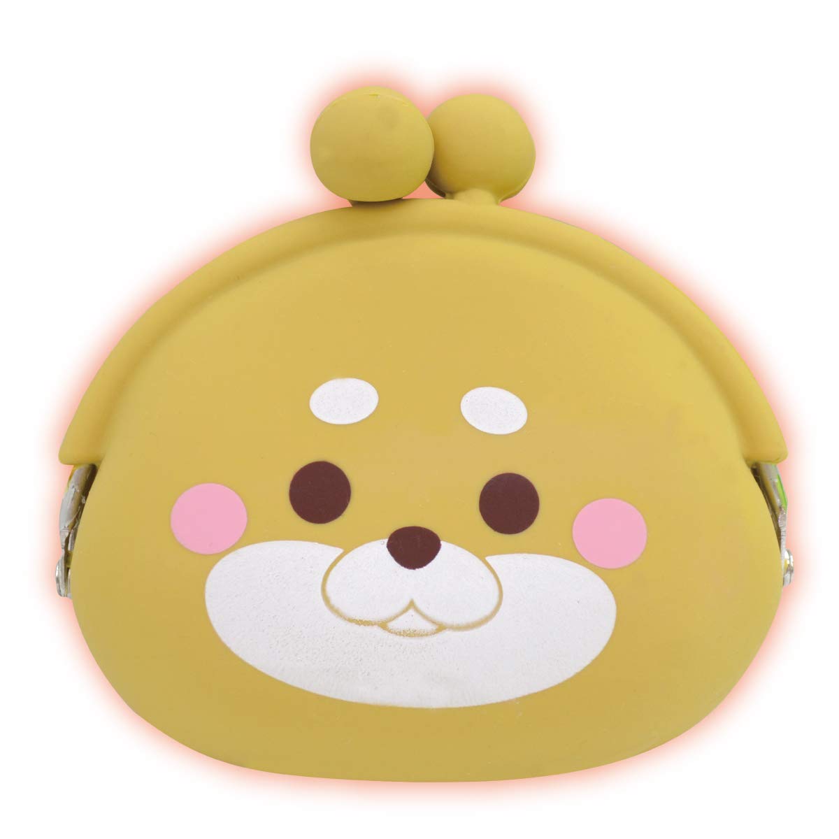 

Yamani Design Accessories Shiba Inu Dog H9 x W10 x D4cm Karaful Friends Silicone Clasp Purse 9301