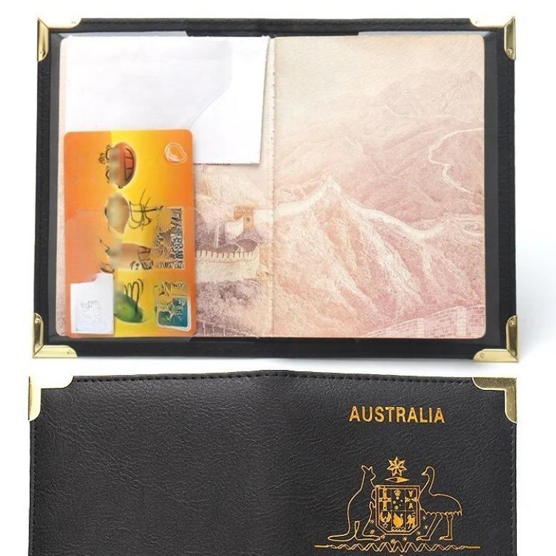 Leren Paspoorthouder Slimme Reis ID Portemonnee Dunne Paspoorthouder Leren Cover Reisaccessoires