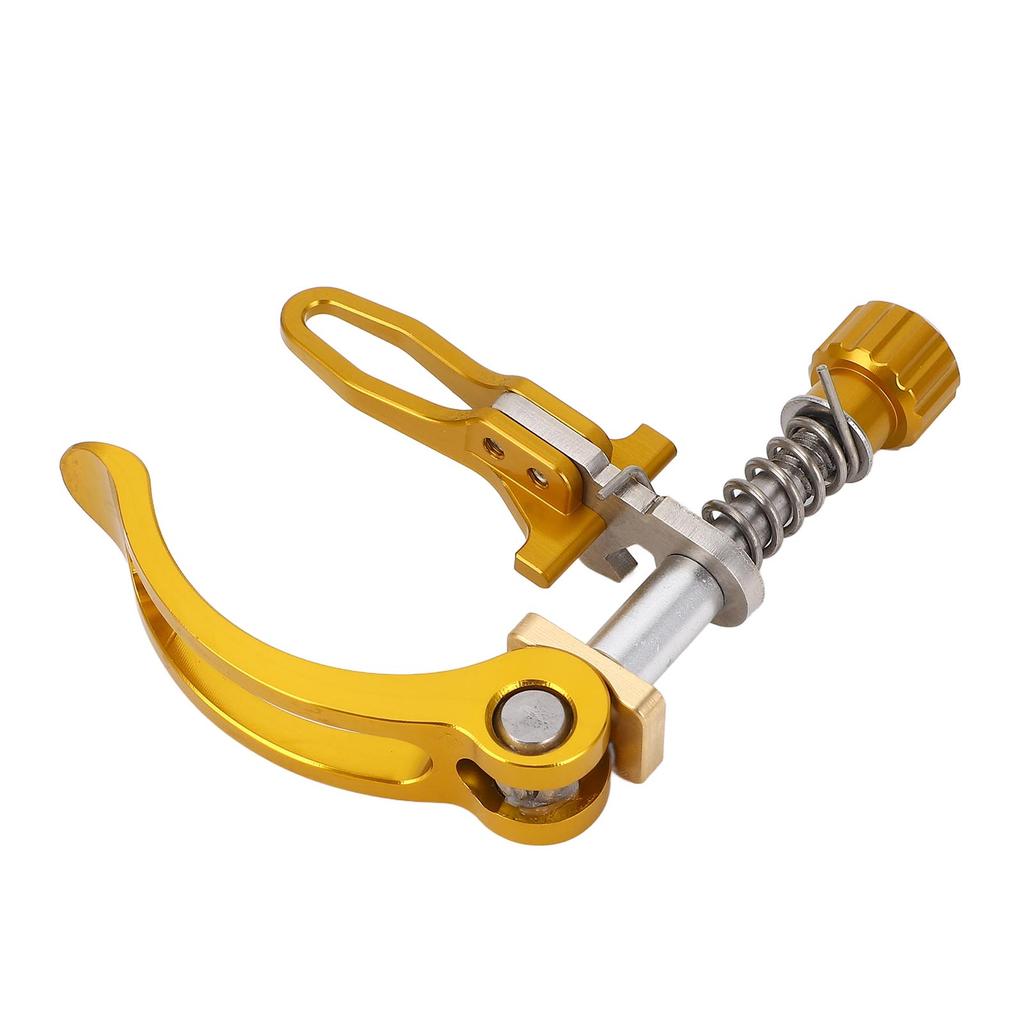 Quick Release Seatpost Clamp Stainless Steel Seatpost Tube Binder Clamp for 3sixty 31.8mm Folding Cycles Black