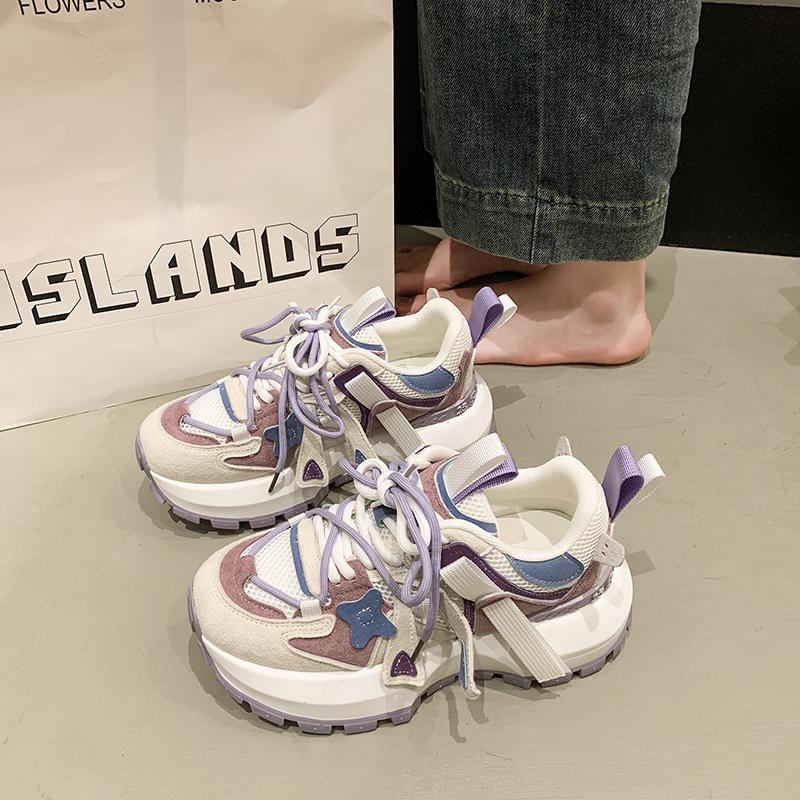 

Fashion Girls Casual Sneakers for Daily Wear Toddler Boys Girls Light Up Shoes Lightweight Mesh Breathable Walking Sneakers 35 фиолетовый