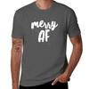 Merry AF TShirt Plus Size Basic Short Sleeve Top