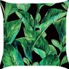 Popular Green Plant Linen Pillowcase Modern Simple Home Sofa Living Room Pillow Cushion