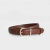Ladies belt decoration simple and versatile jeans fashion high-grade belt Brown  new Korean version of the belt