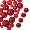 3-12mm Red Coral Round Cabochons Beads Flat Back Natural Stone Cabochon DIY Bracelet Rings Charms Jewelry Making Accessories