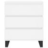Chest of Drawers, White, 60X35X70 Cm, Wood-based Material