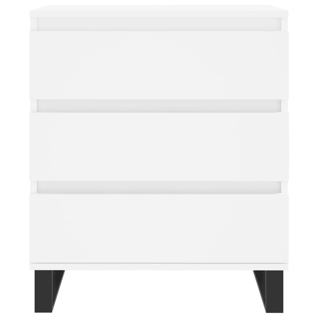 Chest of Drawers, White, 60X35X70 Cm, Wood-based Material