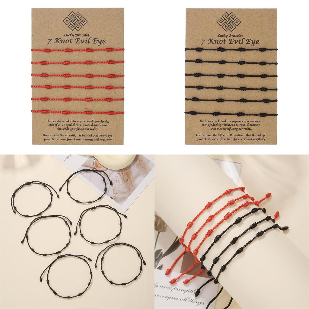 Boho Style Handmade Woven Bracelets With Adjustable Fit For Women