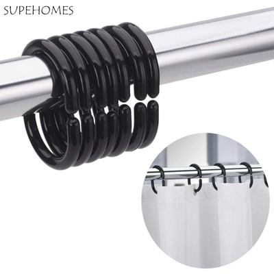 C Type Bendable Replacement For Living Room Bathroom Hanging Loop Clip Curtain Rings Hooks Rings Curtain Hook