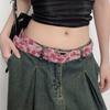 Retro Leopard Print Plush Waist Belt - Versatile & Chic Autumn/Winter Accessory