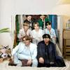 K-pop music group Blanket Flannel Blanket for bed, sofa, Camping, Hiking, Picnic Essentials, gift for family Fan gifts