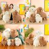 Adorable Realistic Plush Goat Stuffed Animal Toy For Kids Soft Home Decor Cushion