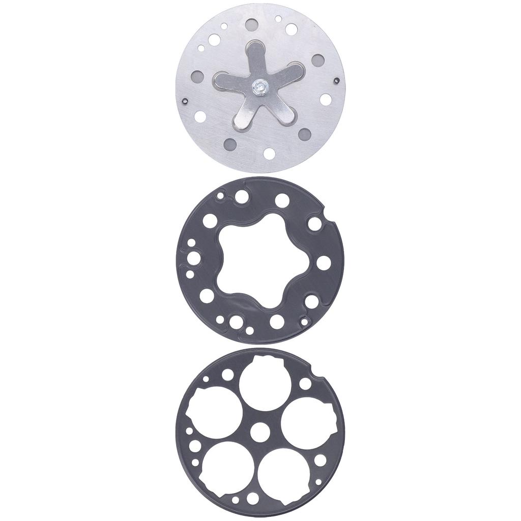 Set 3 buc Ansamblu Placă Supapă Compresor Auto Metal Înlocuitor pentru Modelul SD508 5H14