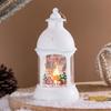 Candlestick Christmas Wind  Lamp Santa Santa Hanging Lamp Classical Christmas Castle Lantern  Xmas