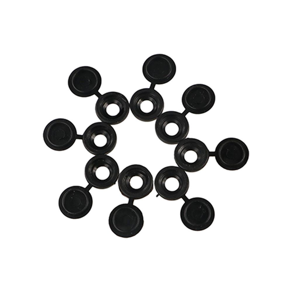 

100 pcs Decorative Cover Screw Caps Furniture Decorative Protective Covers Screw Cover Cap Bolts 5mm-Style 5