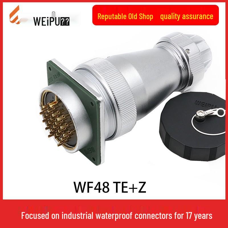 Weipu WF485 Aviation Waterproof Plug & Socket: 7, 20, 27, 38, 42 Pin Options