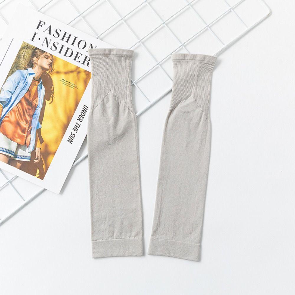 

Мужчины Женщины Cool Sensation Ice Sleeve Удобные быстросохнущие чехлы для ног из ледяного шелка на открытом воздухе M серый