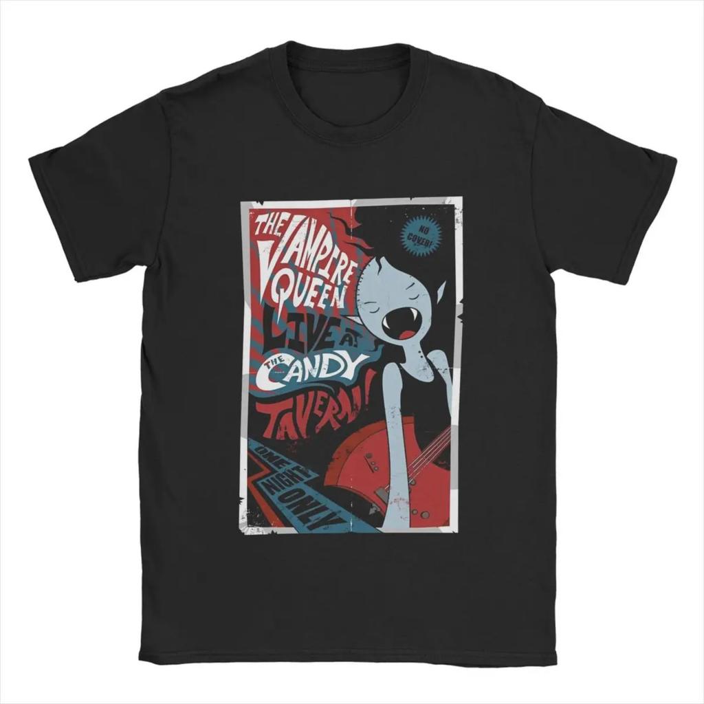 Adventure Cartoon Times Funny T-Shirt Men Humor Anime Vintage 100% Cotton Tees Round Neck Short Sleeve T Shirts Gift Clothing