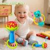 Baby Rattles Toys 0 -12 Months Newborn Sensory Grasp Toys Hand Bell Activity Game Cute Animal Rattles for Infants Games Gifts