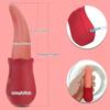 10 Muster, großer realistischer Zungenvibrator, Klitoris-Stimulator, weiblicher Masturbator, erwachsenes weibliches Zungenspielzeug, G-Punkt-Stimulator, vaginaler Klitoris-Masturbator
