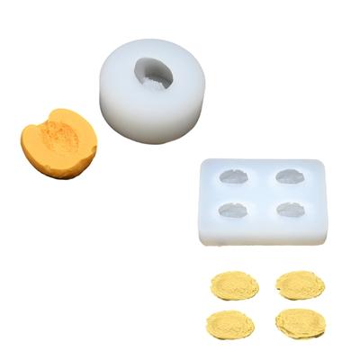 Realistic 3D Apricot Silicone Mold for Fondant Cake Decoration Chocolate Mold for Baking Enthusiasts Kitchen Accessories