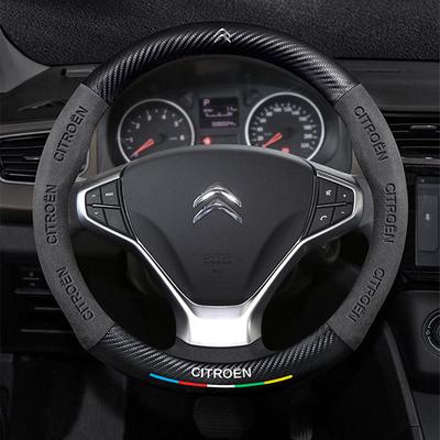 Mode Suede auto stuurwielhoes Voor C4 C5 C3 C1 C2 C6 C3-XR Picasso Berlingo Sega C3L C-Crosser CElysee Aircross