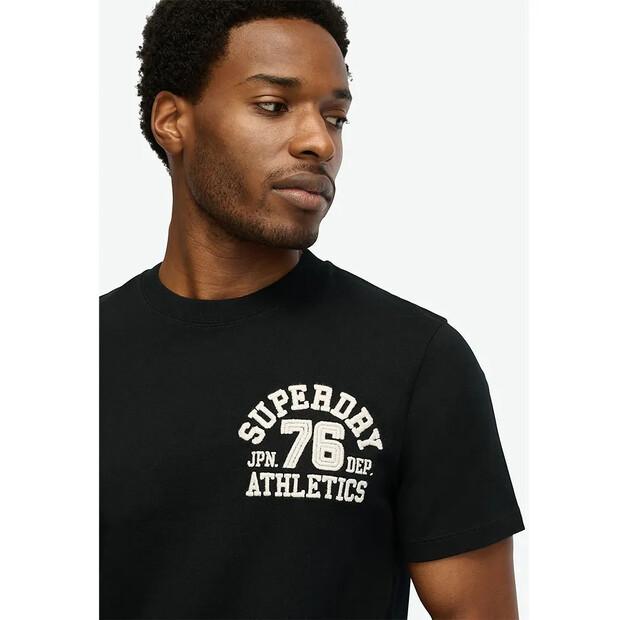 Superdry Embroidered Superstate Logo Short Sleeve T-Shirt