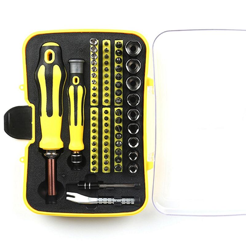 AEE4-70-In-1 Screwdriver Tool Set Household Disassembly Telecommunications Special Sleeve Combination Sleeve Easy Install Easy T