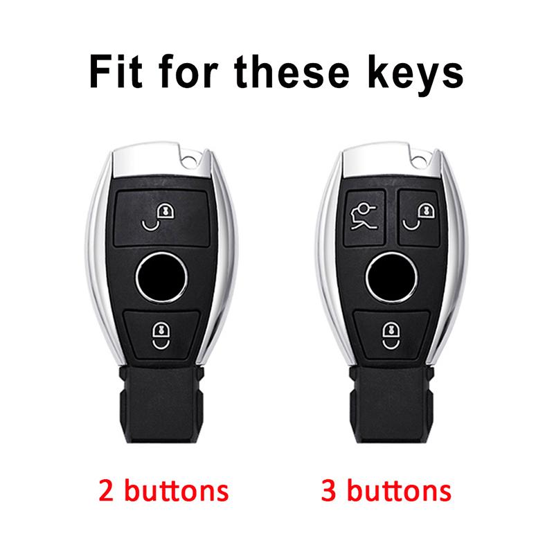 Tpu Car Key Case Keyless Cover Keychain For Mercedes Benz Gla Gls Glk Cls Cla C E A S Class Glc W176 W463 W205 W204 W212 W221