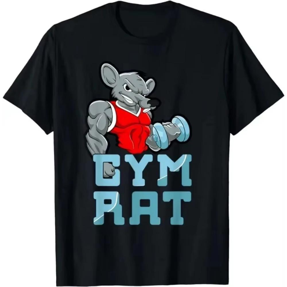 Summer Printing Trend Men's Tshirt Casual Comfortable Top European American Fitness Experts Must-Have T-shirt Ovsized Loose Tees
