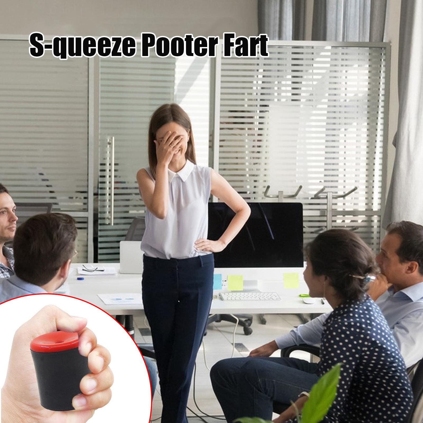 Farting Sounds Fart Pooter Gag Joke Machine Party Squeeze Fart Tube Funny Spoof Plastic Toys For Children Gift Funny Toys CN