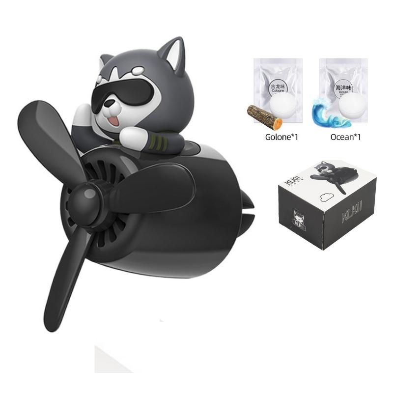 Cute Car Air Vent Perfume Decor Bear Pilot Modeling Car Fragrance Ornament Auto Interior Decoration