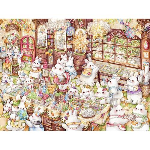 

Pinto 1200-Piece Plastic Jigsaw Puzzle [Pei+Pei Studio Puzzle Party] (45x59cm) for Adults, Challenging, No Broken Pieces, Click-together Design [H3763