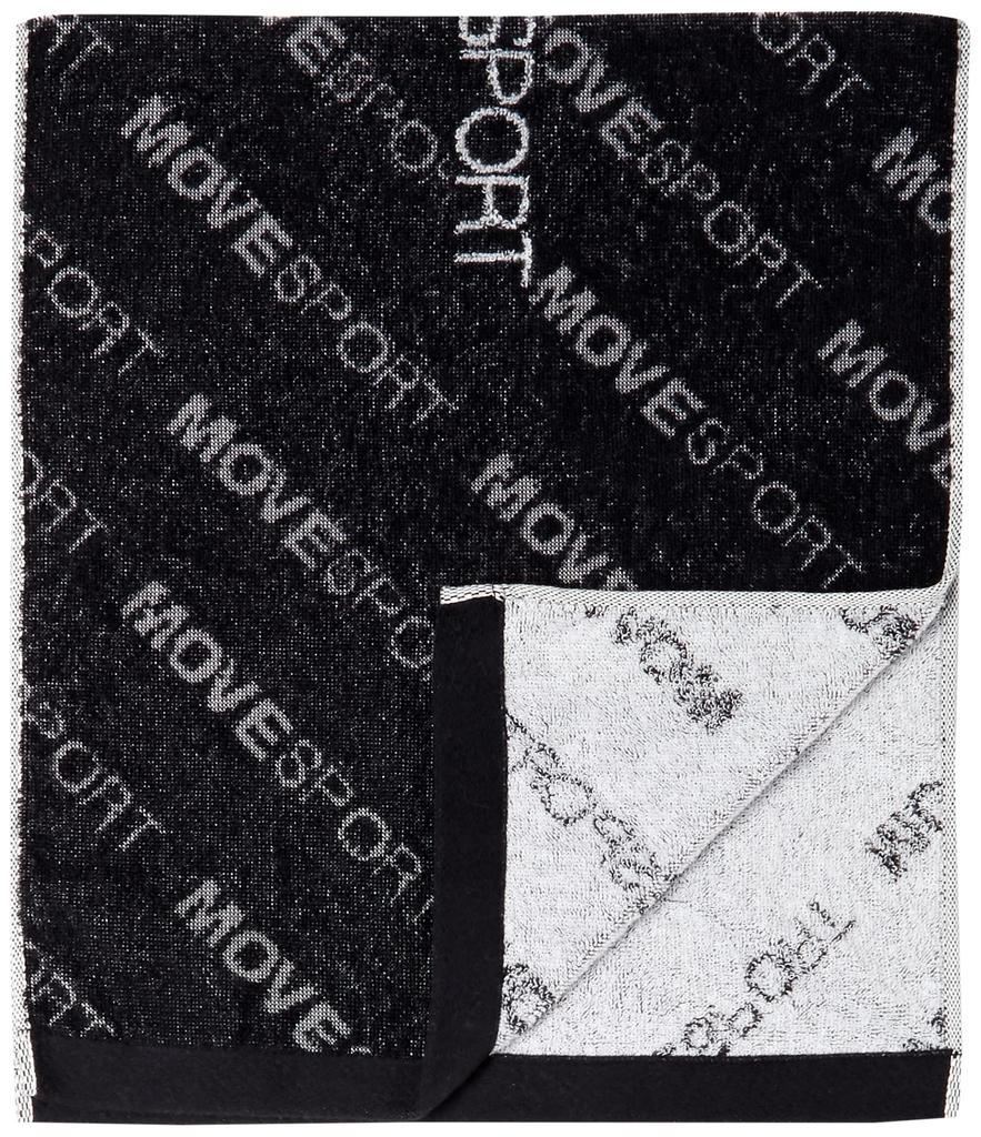 DESCENTE Jacquard Face Towel Black F (Imabari)