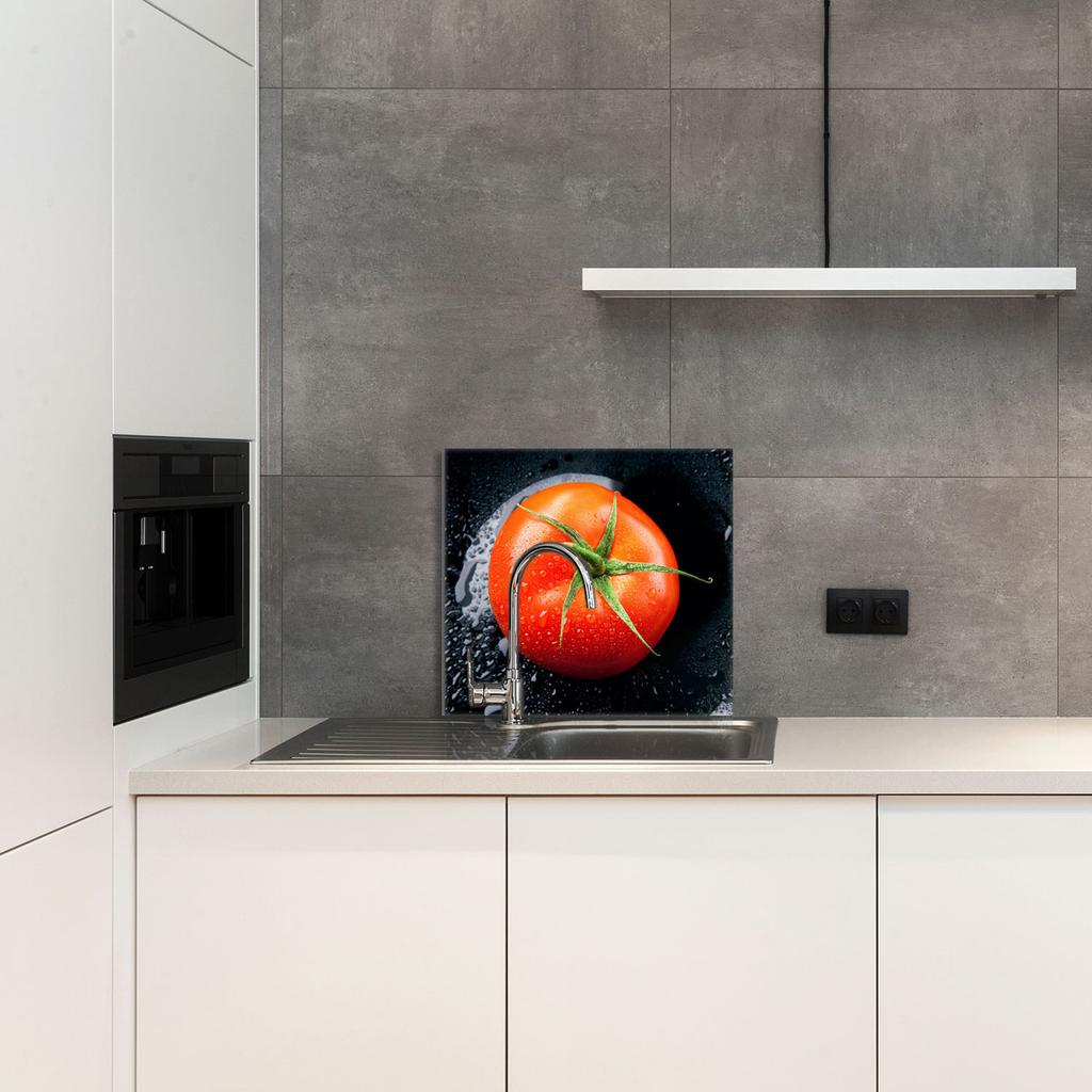 PANEL SZKLANY DO KUCHNI 65x60 Pomidor