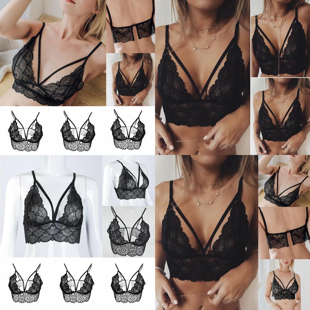 Elegant Women's Lace Bralette With High Elasticity Perfect For Summer Cami Style