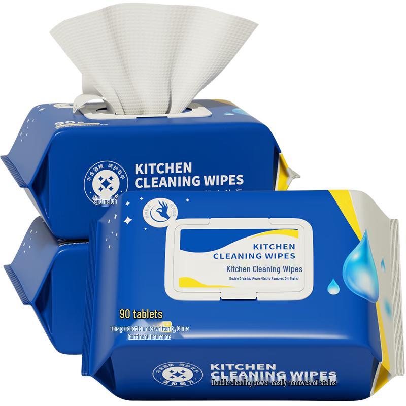 

Кухонные влажные салфетки для удаления масла