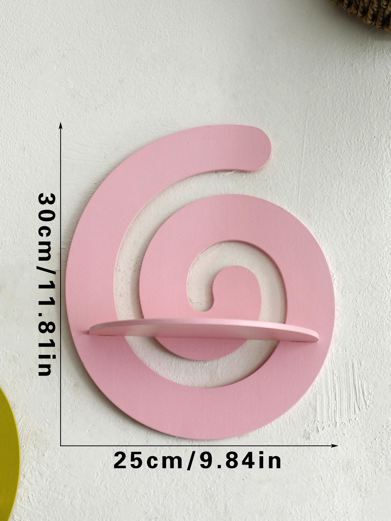 

Cute Candy Shape Wooden Floating Wall Shelf Display Plant Flower Pot Tray Storage Rack Art Home Decoration Girl Room Wall Decor