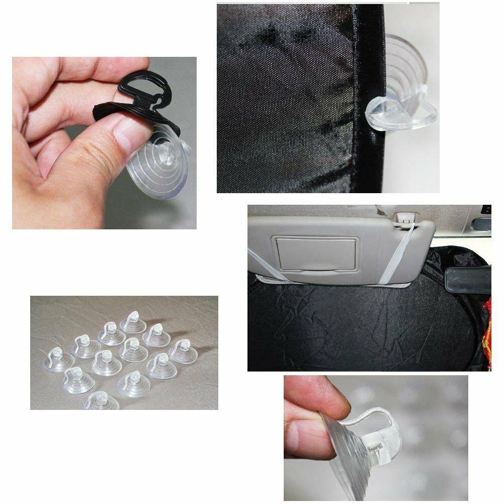 6 SZTUK Boczne tylne okno samochodu Osłona przeciwsłoneczna Osłona przeciwsłoneczna Osłona przeciwsłoneczna na szybę przednią