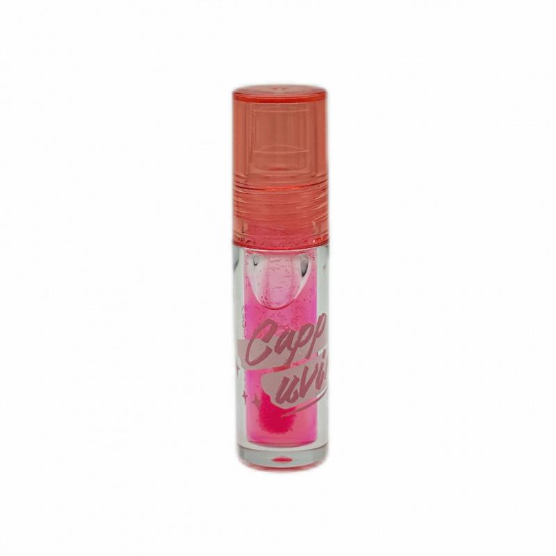 Cappuvini Hydrating Color-Changing Lip Oil: Moisturizes and Smooths Lip Lines for Younger, Glassy Lips.