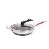 ZISIZ 304 Stainless Steel Honeycomb Non-stick Wok