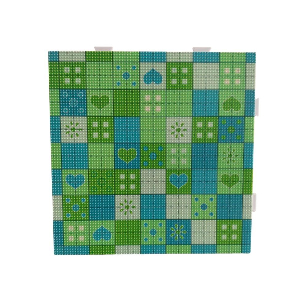 Heart Fuse Beads Pegboards 78x78/104x104Pins Fuse Beads Boards Hama Beads Pegboards  Craft Supplies Green  78x78Pins