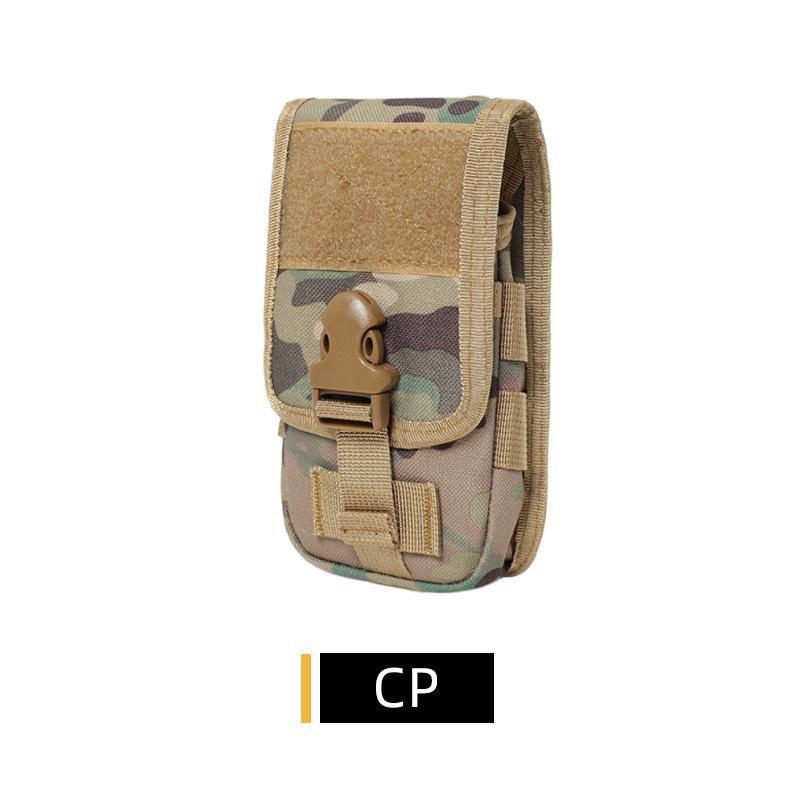 Outdoor Sports Molle Tactical Mobile Phone Waist Bag Multifunctional Camouflage Lightweight Running Mountaineering Hanging