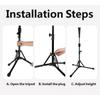 Baseball Schlag-Tees Dreibeine Verstellbare Dreibeinstative Ständer-Tees für Schlagtraining Übung Tragbare Faltbare für Erwachsene