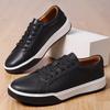 2026New Classic Casual Leather Mens Shoes Fashion Wear-resistant Sole Genuine Leather Board Shoes Trend Versatile Walking Shoes